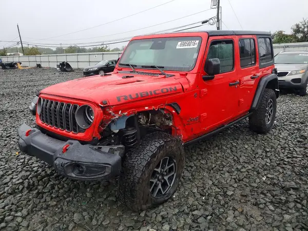1C4PJXFN1TW185703 — 2026 Jeep Wrangler, Передняя часть (Front End), фото до ремонта
