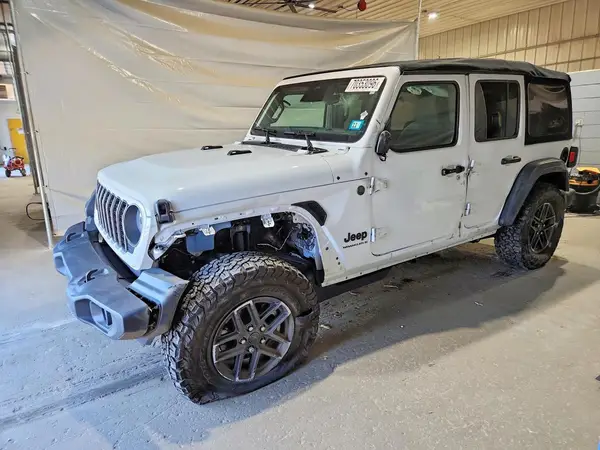 1C4PJXDG8TW233606 — 2026 Jeep Wrangler, Опрокидывание (Rollover), фото до ремонта