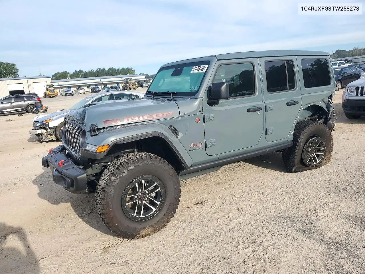 2026 Jeep Wrangler Rubicon VIN 1C4RJXFG3TW258273 фото 1