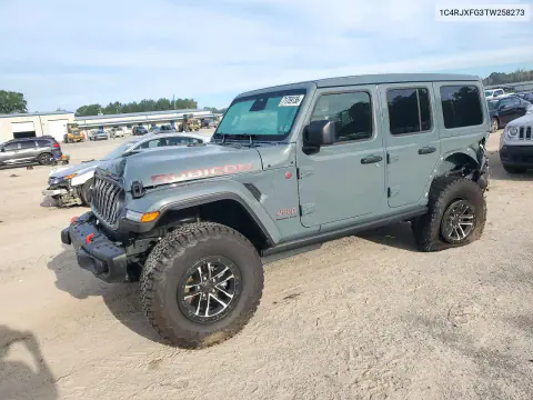 1C4RJXFG3TW258273 — 2026 Jeep Wrangler, Задняя часть, фото до ремонта