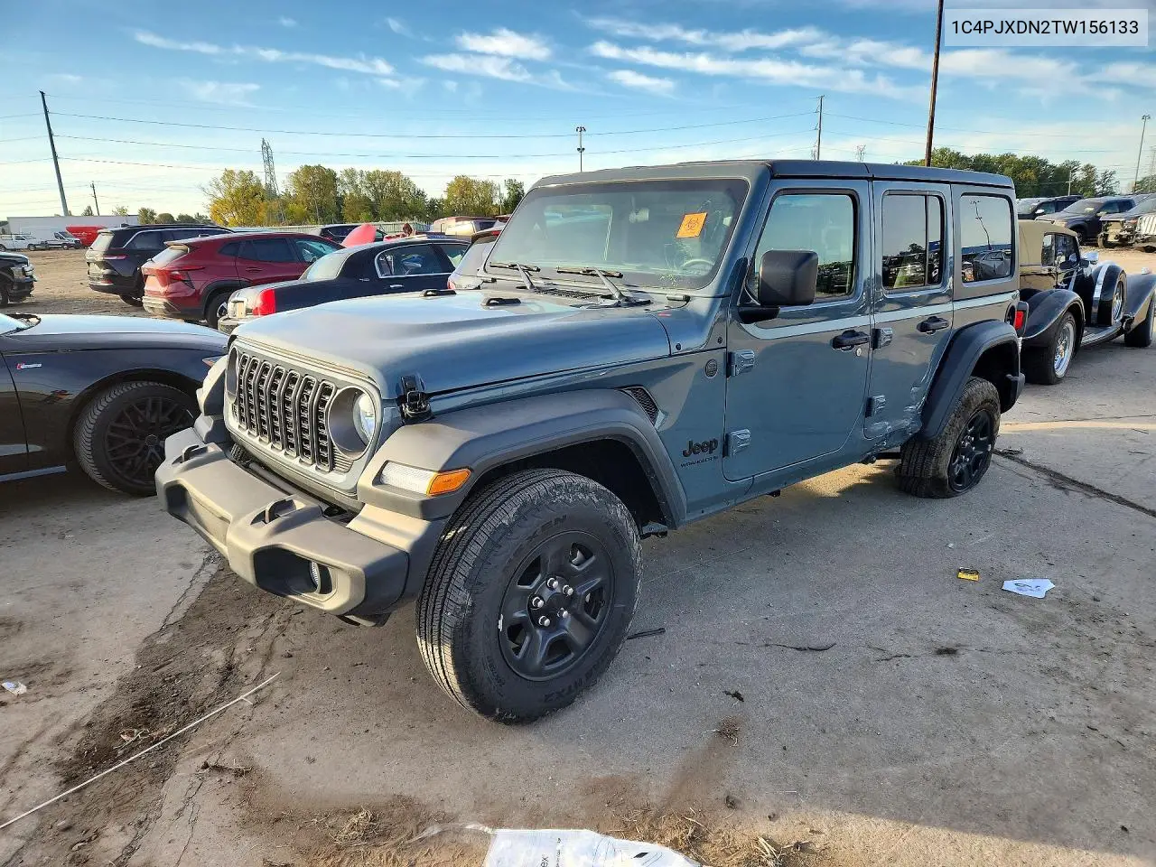 2026 Jeep Wrangler Sport VIN 1C4PJXDN2TW156133 фото 1