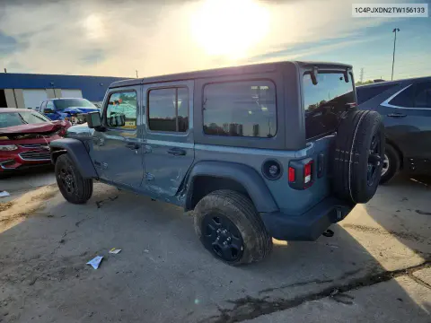 2026 Jeep Wrangler Sport VIN 1C4PJXDN2TW156133 фото 2