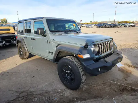 2026 Jeep Wrangler Sport VIN 1C4PJXDN2TW156133 фото 4