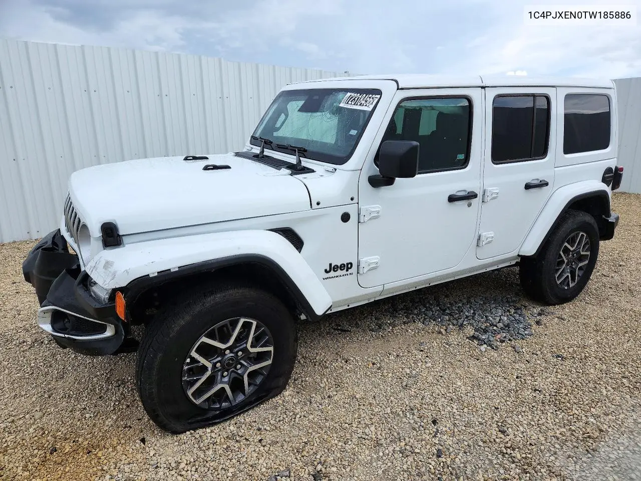 1C4PJXEN0TW185886 Jeep Wrangler 2026 — повреждение Передняя часть, фото до ремонта