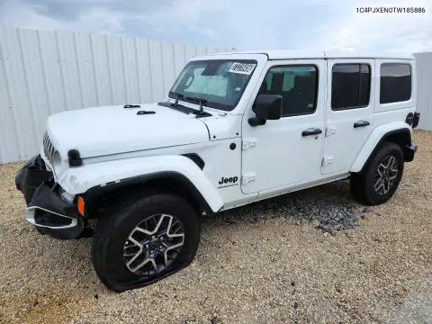 1C4PJXEN0TW185886 — 2026 Jeep Wrangler, Передняя часть, фото до ремонта
