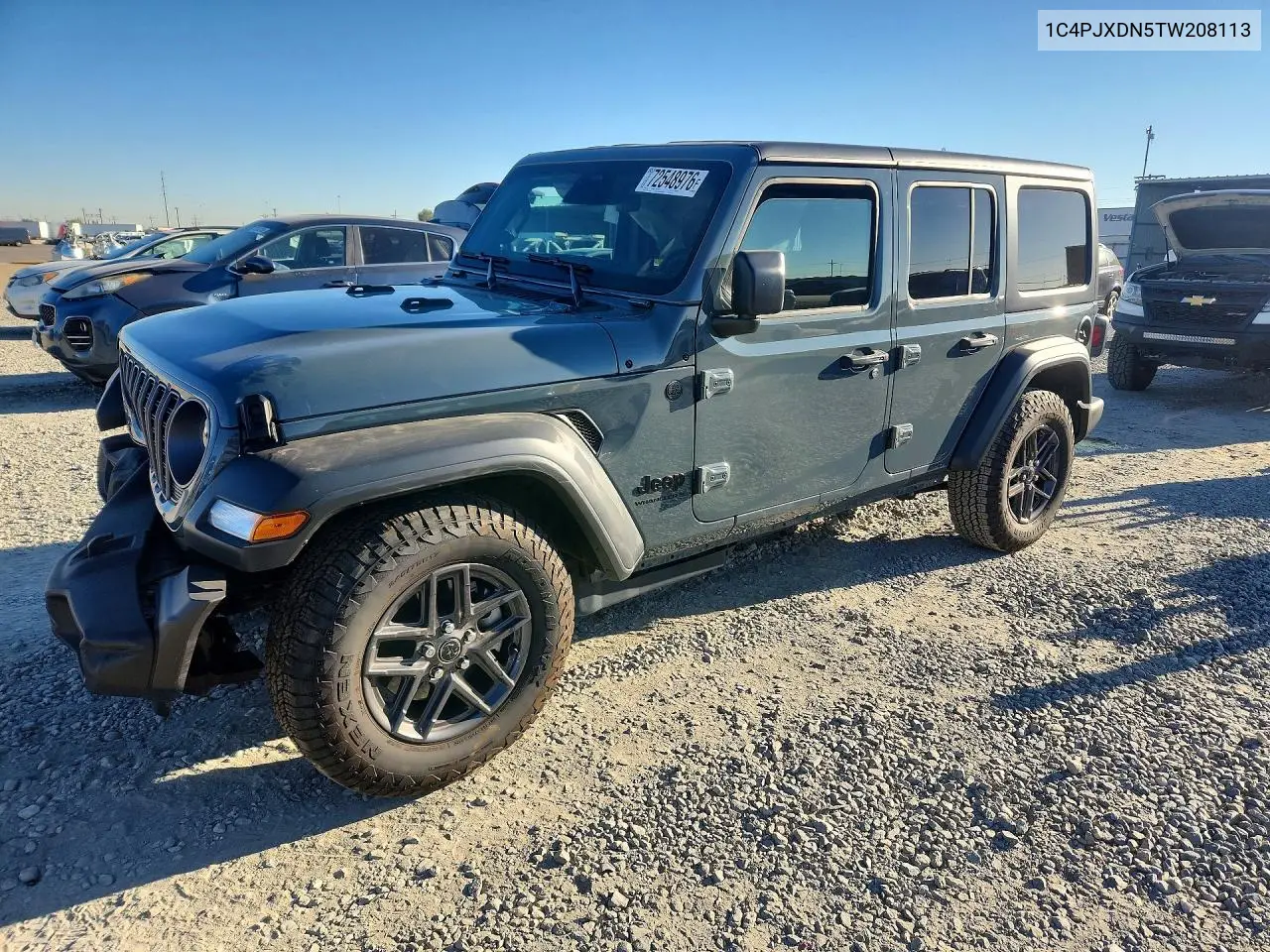 2026 Jeep Wrangler Sport VIN 1C4PJXDN5TW208113 фото 1