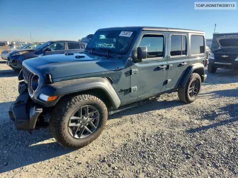 1C4PJXDN5TW208113 — 2026 Jeep Wrangler, Передняя часть, фото до ремонта