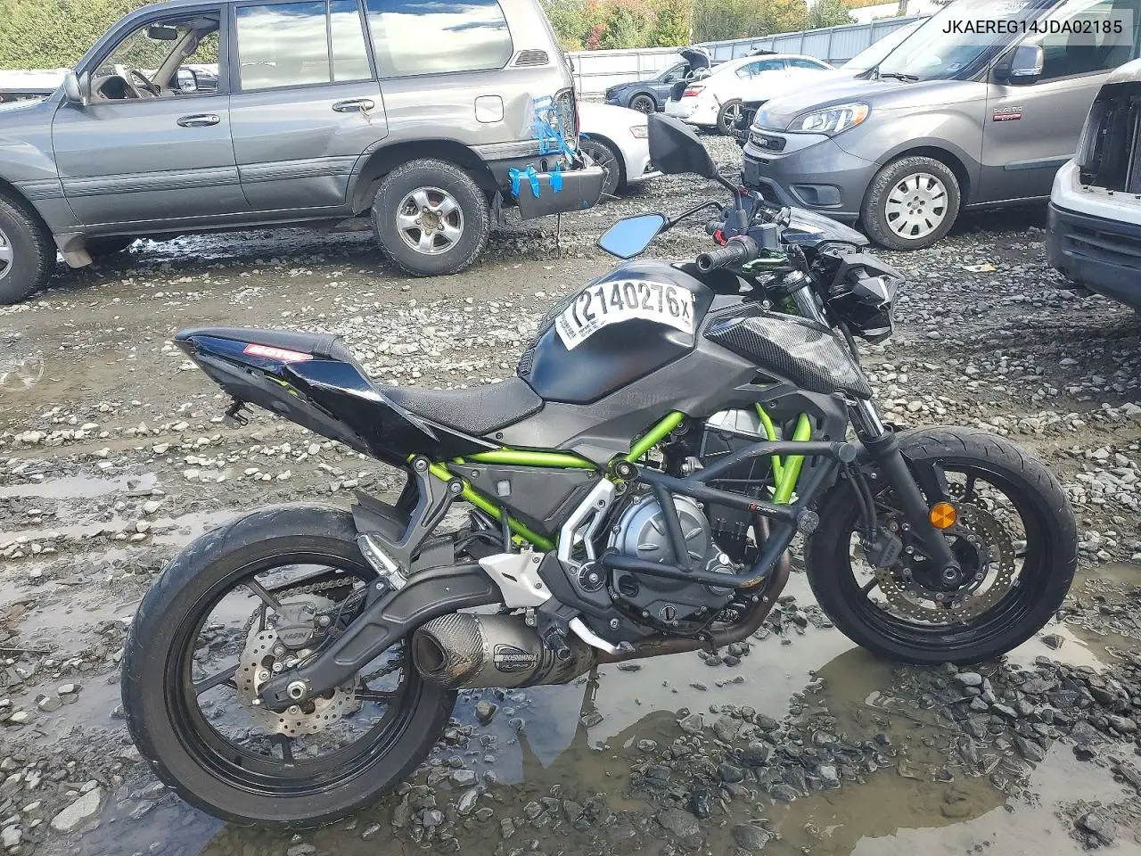 2018 Kawasaki Er650 G VIN JKAEREG14JDA02185 фото 1