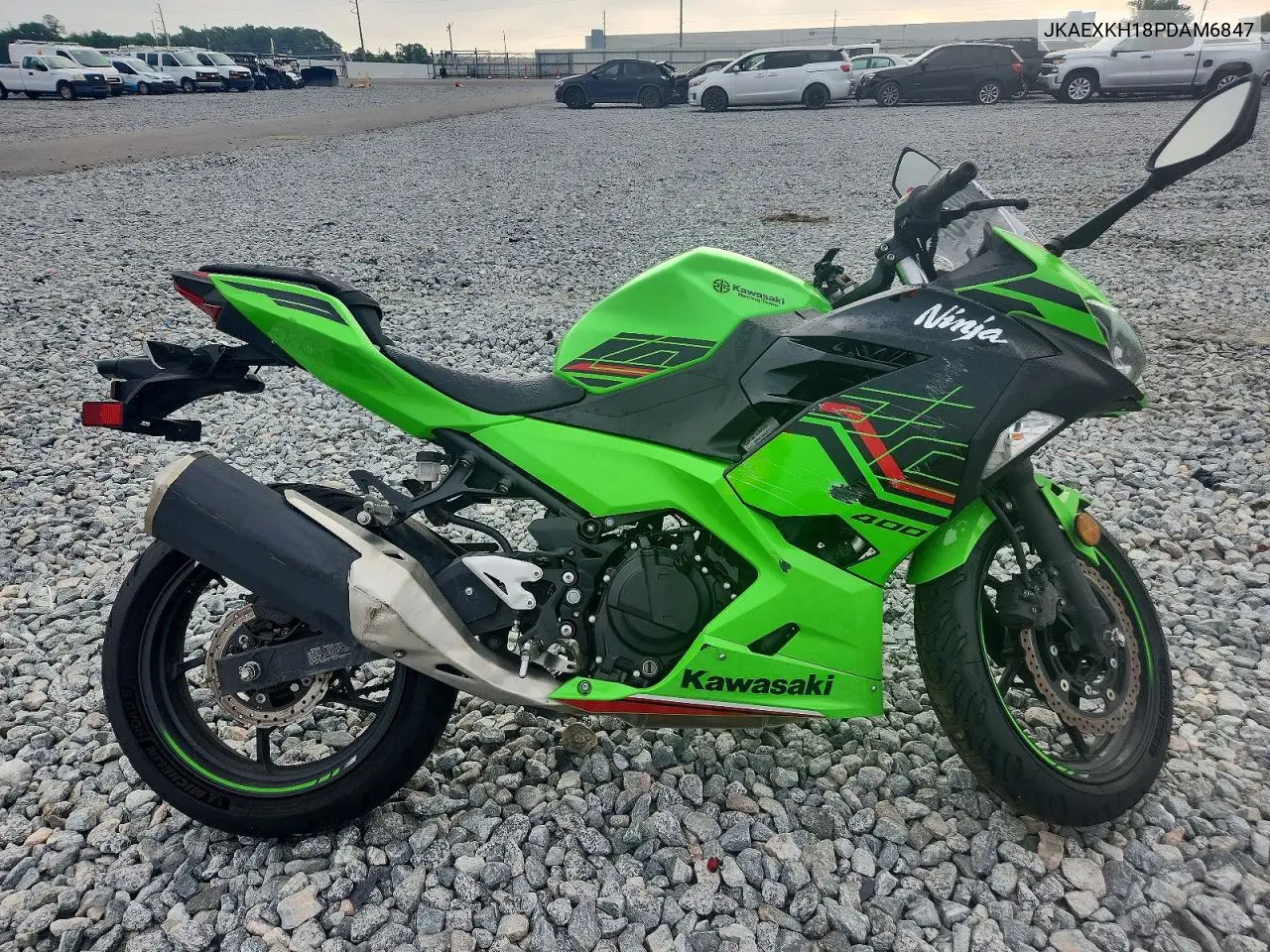 2023 Kawasaki Ex400 VIN JKAEXKH18PDAM6847 фото 1