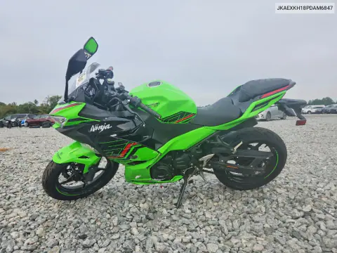 2023 Kawasaki Ex400 VIN JKAEXKH18PDAM6847 фото 3