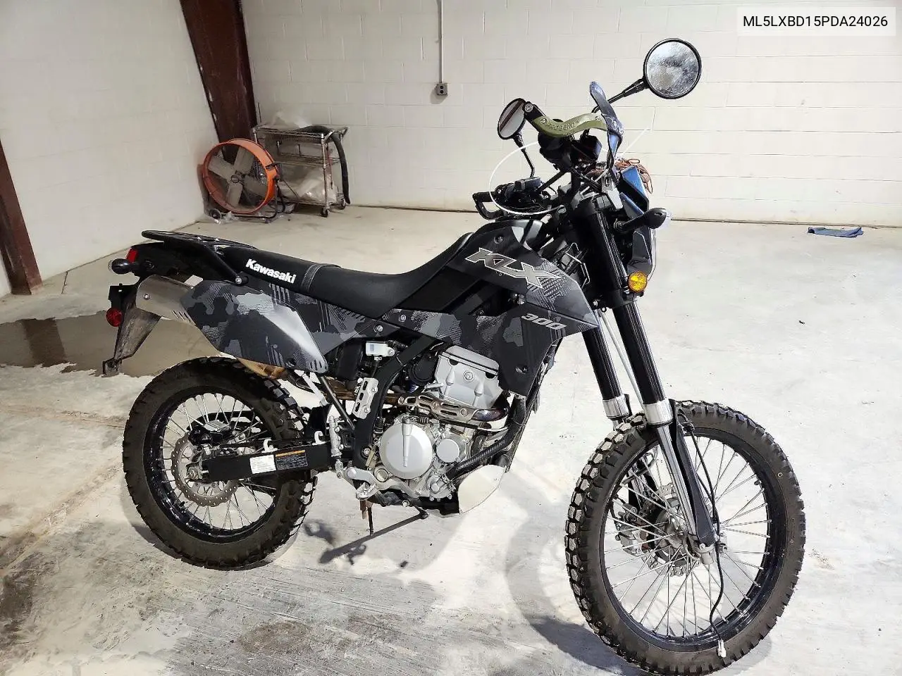 2023 Kawasaki Klx300 VIN ML5LXBD15PDA24026 фото 1
