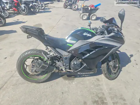 JKAEX8A11DDA06800 — 2016 Kawasaki Ninja, Сторона, фото до ремонта