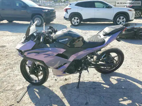 2024 Kawasaki Ex500 H VIN ML5EXGH12RDA12189 фото 3