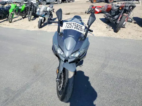 2024 Kawasaki Ex650 R VIN ML5EXER15RDAD5965 фото 2