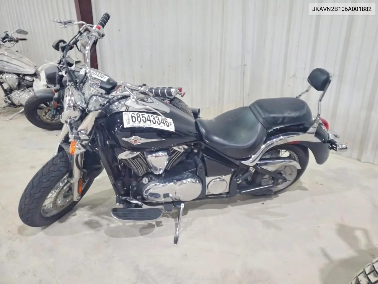 2006 Kawasaki Vn900 B VIN JKAVN2B106A001882 фото 1