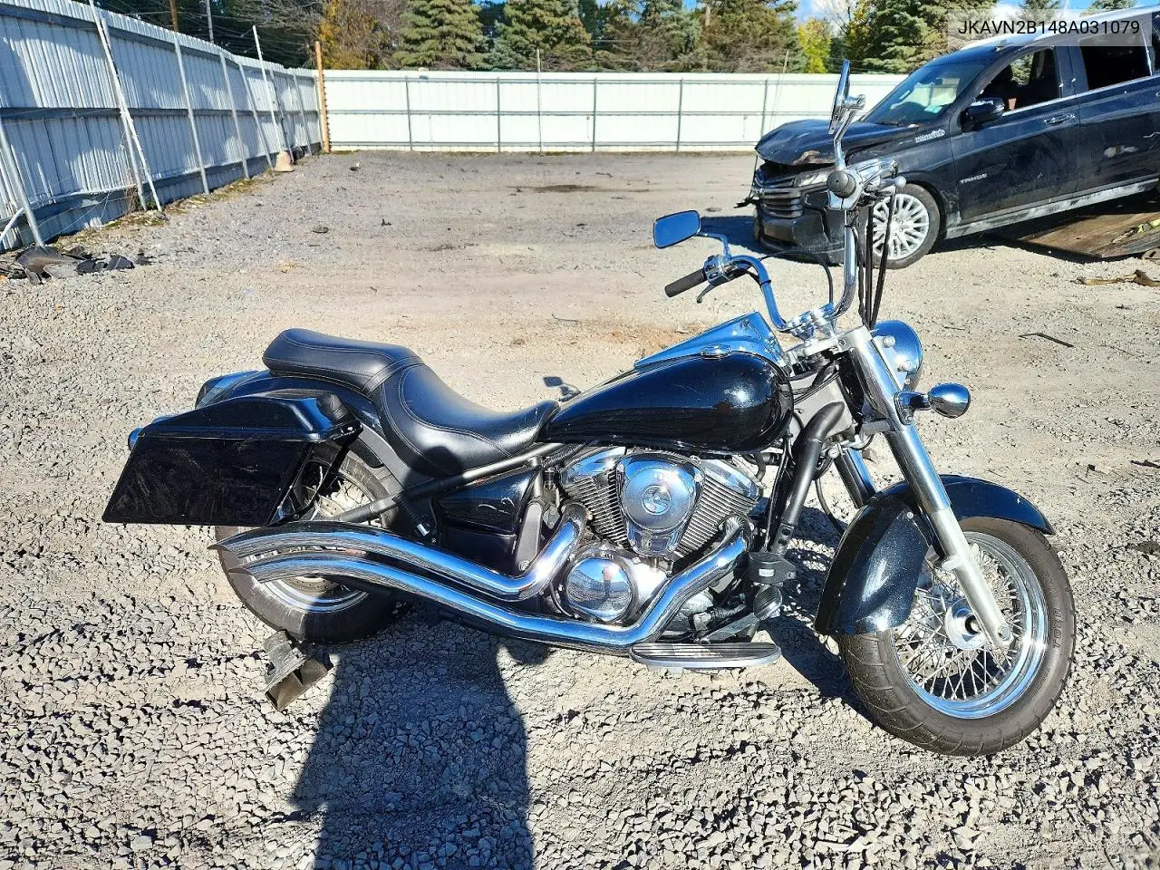 2008 Kawasaki Vn900 B VIN JKAVN2B148A031079 фото 1