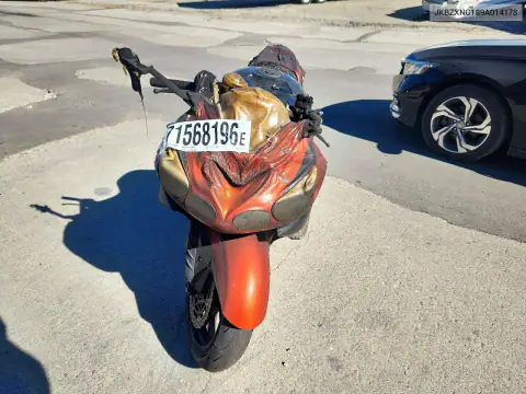 JKBZXNC189A014178 — 2009 Kawasaki Zx, фото 2 с аукциона Copart, Пожар