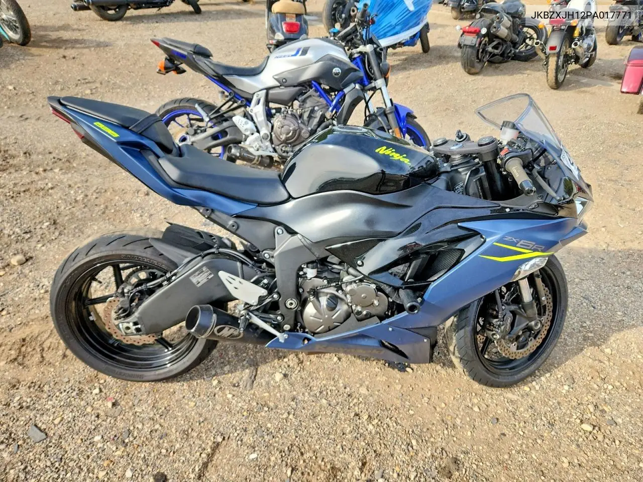 2023 Kawasaki Zx636 K VIN JKBZXJH12PA017771 фото 1