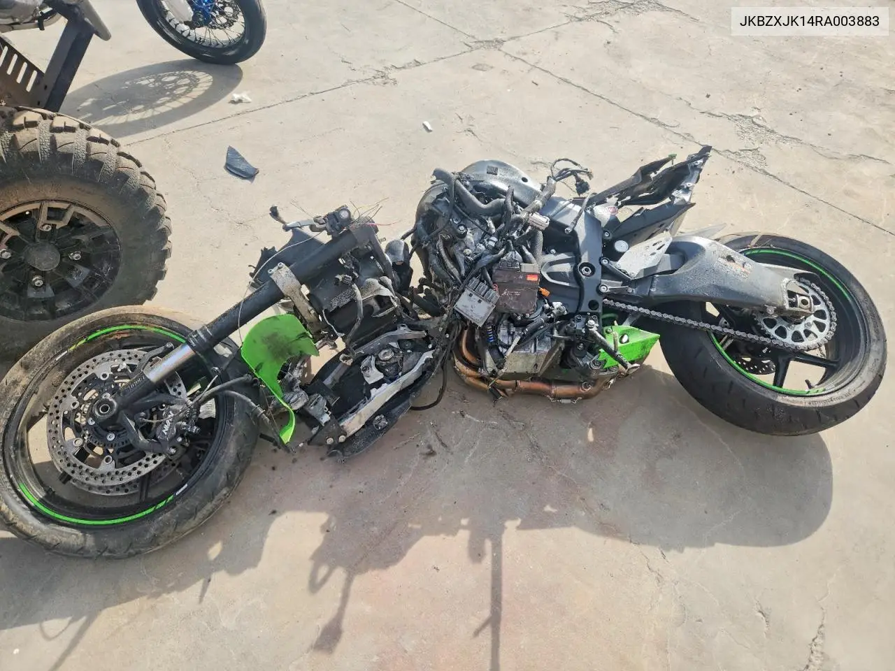 2024 Kawasaki Zx636 K VIN JKBZXJK14RA003883 фото 1