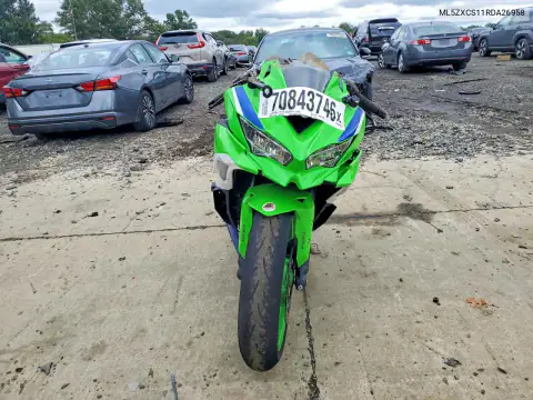 ML5ZXCS11RDA26958 — 2024 Kawasaki Zx, фото 2 с аукциона Copart, Повреждения со всех сторон