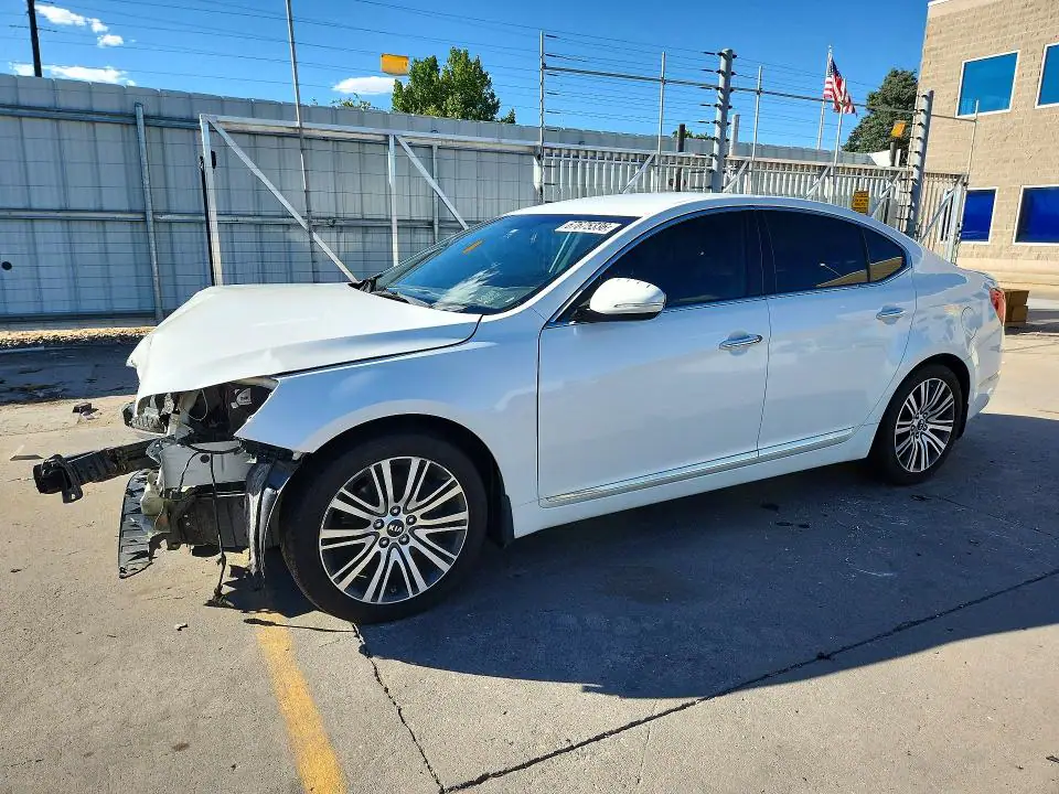 KNALN4D74E5129458 Kia Cadenza 2014 — повреждение Передняя часть, фото до ремонта