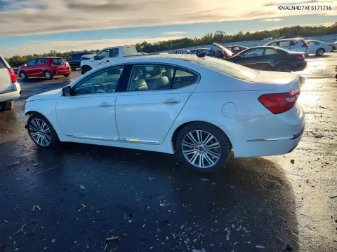 2015 Kia Cadenza Premium VIN KNALN4D7XF5171716 фото 2