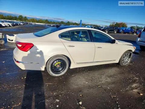 2015 Kia Cadenza Premium VIN KNALN4D7XF5171716 фото 3