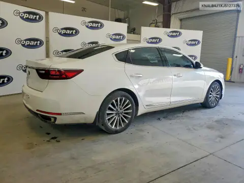 KNALB4J1XJ5127376 — 2018 Kia Cadenza, фото 3 с аукциона Copart 15.10.2026, Передняя часть