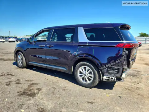 KNDNB4H35P6278048 — 2023 Kia Carnival, фото 2 с аукциона Copart, Задняя часть