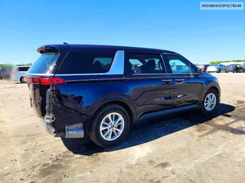 KNDNB4H35P6278048 — 2023 Kia Carnival, фото 3 с аукциона Copart, Задняя часть