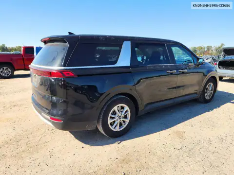 KNDNB4H39R6433686 — 2024 Kia Carnival, фото 3 с аукциона Copart, Передняя часть