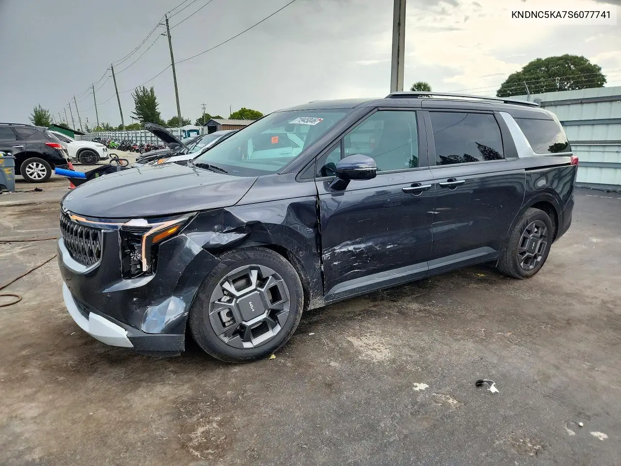 2025 Kia Carnival Ex VIN KNDNC5KA7S6077741 фото 1