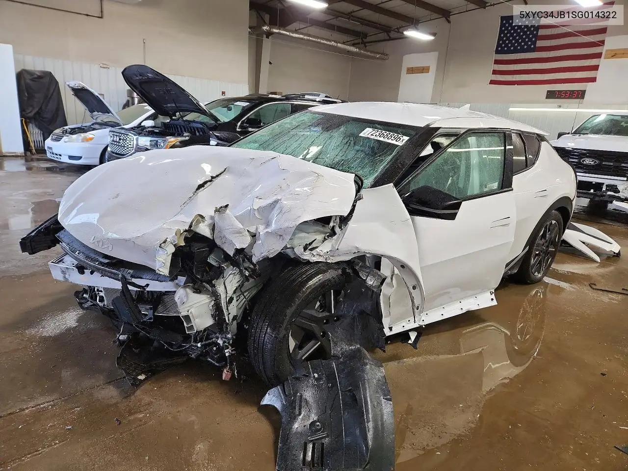 2025 Kia Ev6 Light VIN 5XYC34JB1SG014322 фото 1