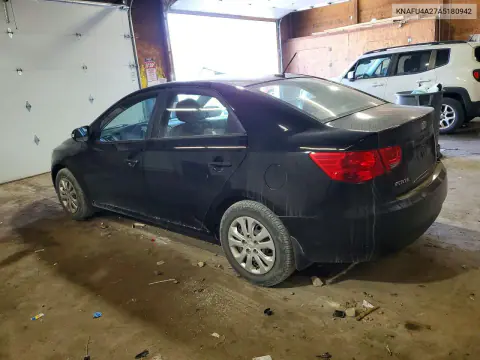 2010 Kia Forte Ex VIN KNAFU4A27A5180942 фото 2