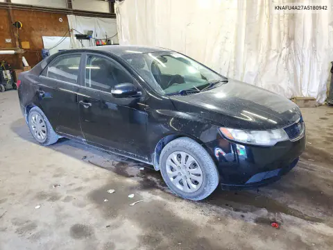 2010 Kia Forte Ex VIN KNAFU4A27A5180942 фото 4