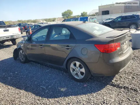 2010 Kia Forte Ex VIN KNAFU4A21A5273553 фото 2
