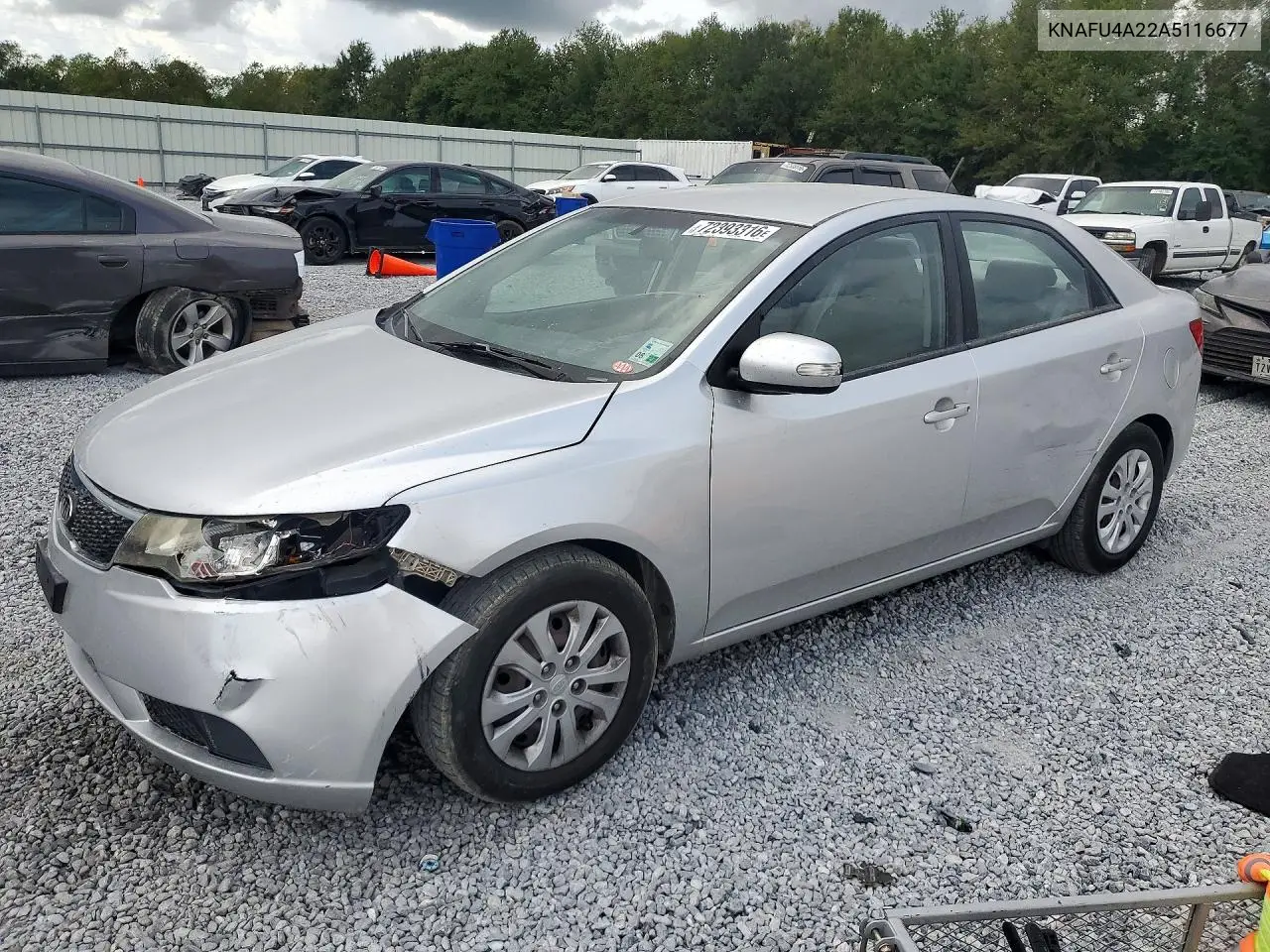 KNAFU4A22A5116677 Kia Forte 2010 — повреждение Передняя часть, фото до ремонта