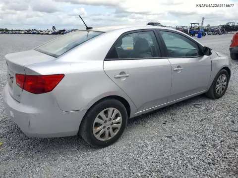 KNAFU4A22A5116677 — 2010 Kia Forte, фото 3 с аукциона Copart, Передняя часть