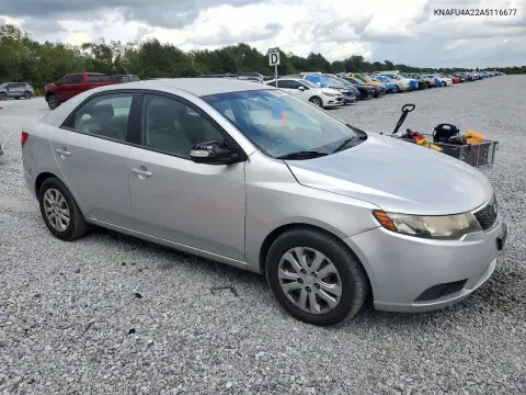 KNAFU4A22A5116677 — 2010 Kia Forte, фото 4 с аукциона Copart, Передняя часть