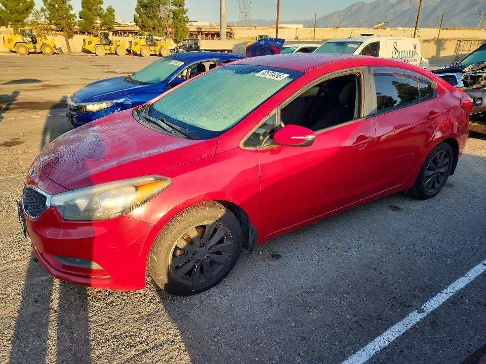 2014 KIA Forte VIN KNAFX4A62E5182209 фото 1