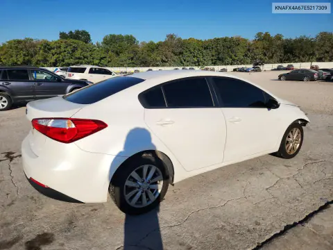 2014 Kia Forte Lx VIN KNAFX4A67E5217309 фото 3