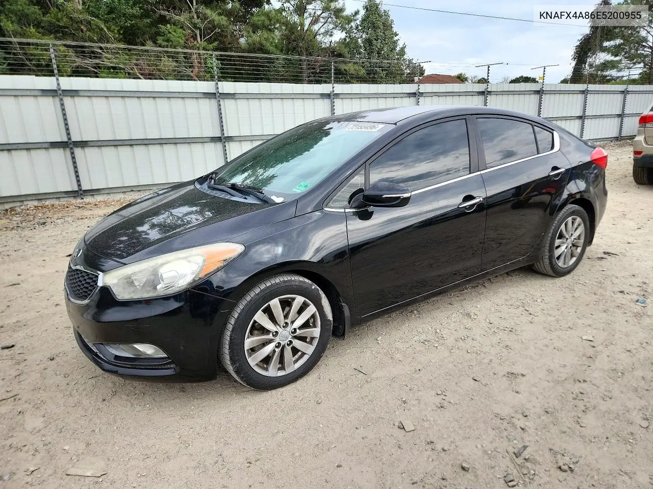 2014 Kia Forte Ex VIN KNAFX4A86E5200955 фото 1