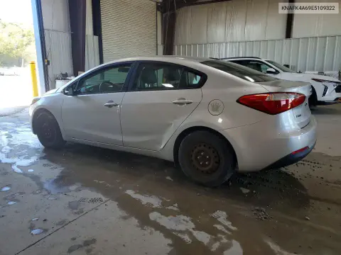 2014 Kia Forte Lx VIN KNAFK4A69E5109322 фото 2