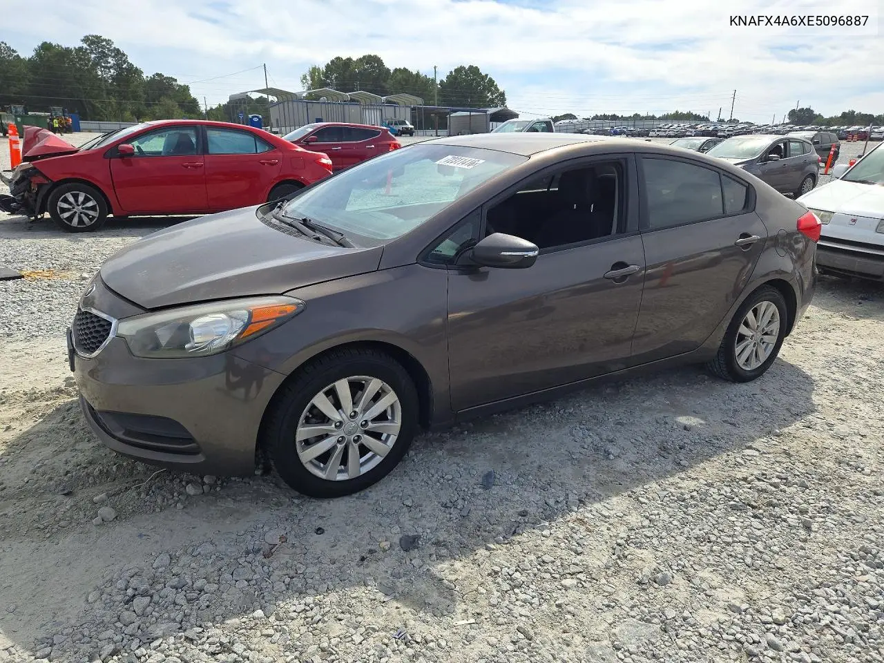 2014 Kia Forte Lx VIN KNAFX4A6XE5096887 фото 1