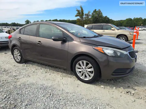 2014 Kia Forte Lx VIN KNAFX4A6XE5096887 фото 4