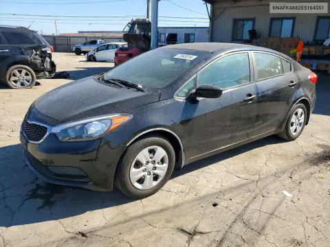KNAFK4A62E5164551 — 2014 Kia Forte, Передняя часть, фото до ремонта