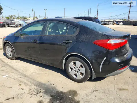 2014 Kia Forte Lx VIN KNAFK4A62E5164551 фото 2