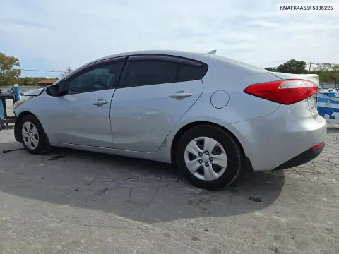 2015 Kia Forte Lx VIN KNAFK4A66F5336226 фото 2