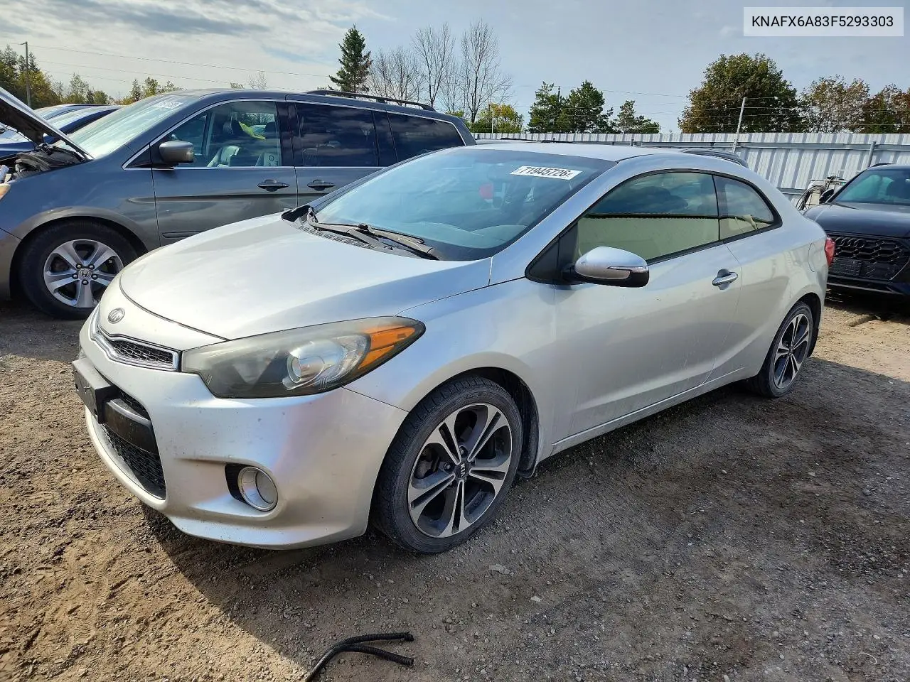 2015 Kia Forte Koup Ex VIN KNAFX6A83F5293303 фото 1