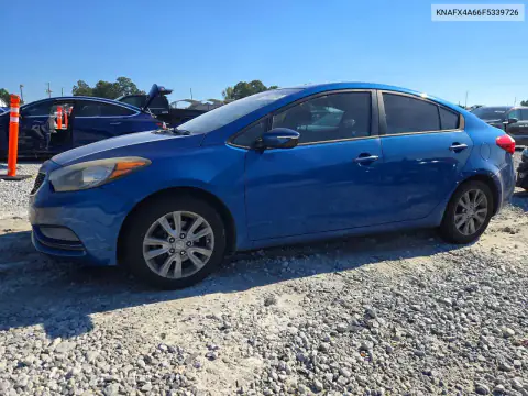 KNAFX4A66F5339726 — 2015 Kia Forte, Передняя часть, фото до ремонта